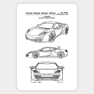 McLaren Automotive Limited Patent Black Sticker